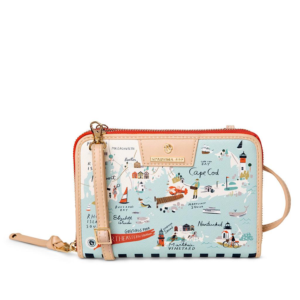 Spartina 449 : Northeastern Harbors Map Crossbody
