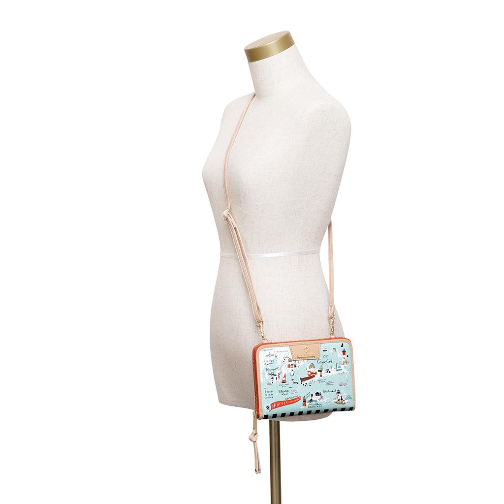 Spartina 449 : Northeastern Harbors Map Crossbody - Image 4