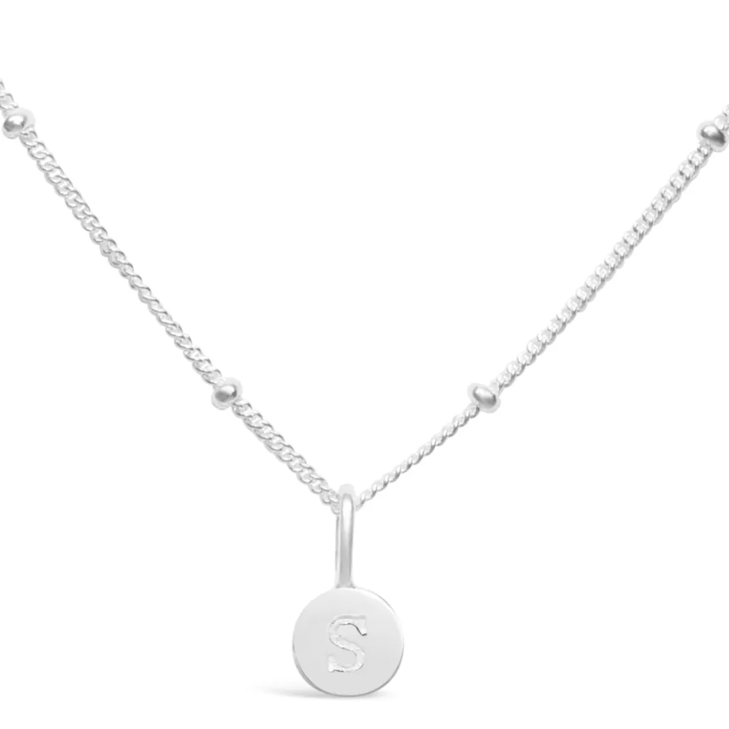 Stia : Mini Love Letter Necklace "S"