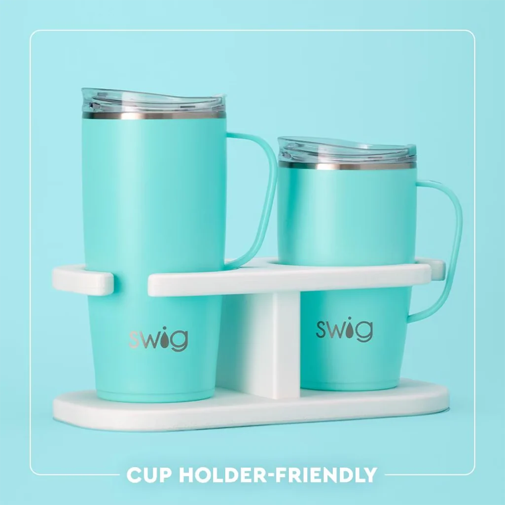 Swig : Full Travel Mug (22oz) in Glacier Stripe - Image 5