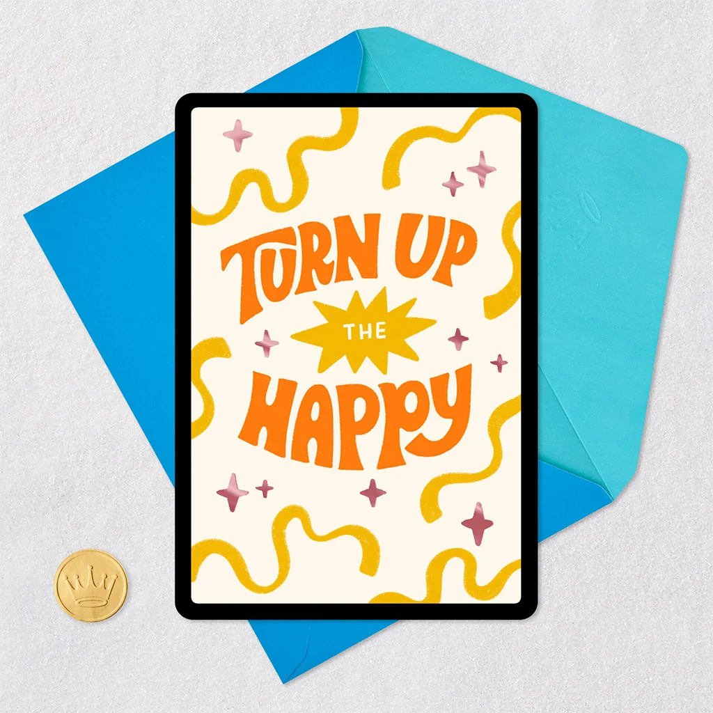 Turn Up the Happy Venmo Birthday Card - Image 6