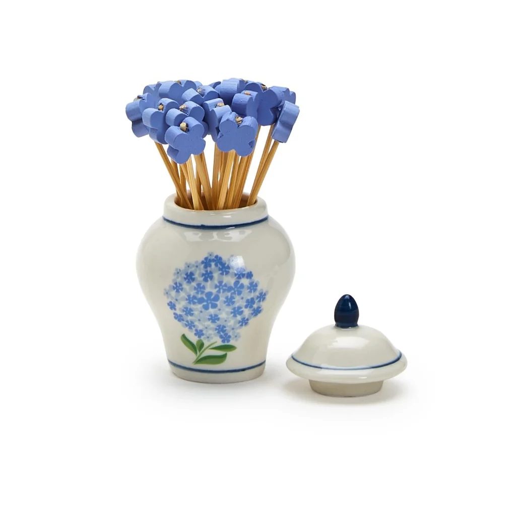 Twos Company : Hydrangea Ginger Jar Picks in Gift Box