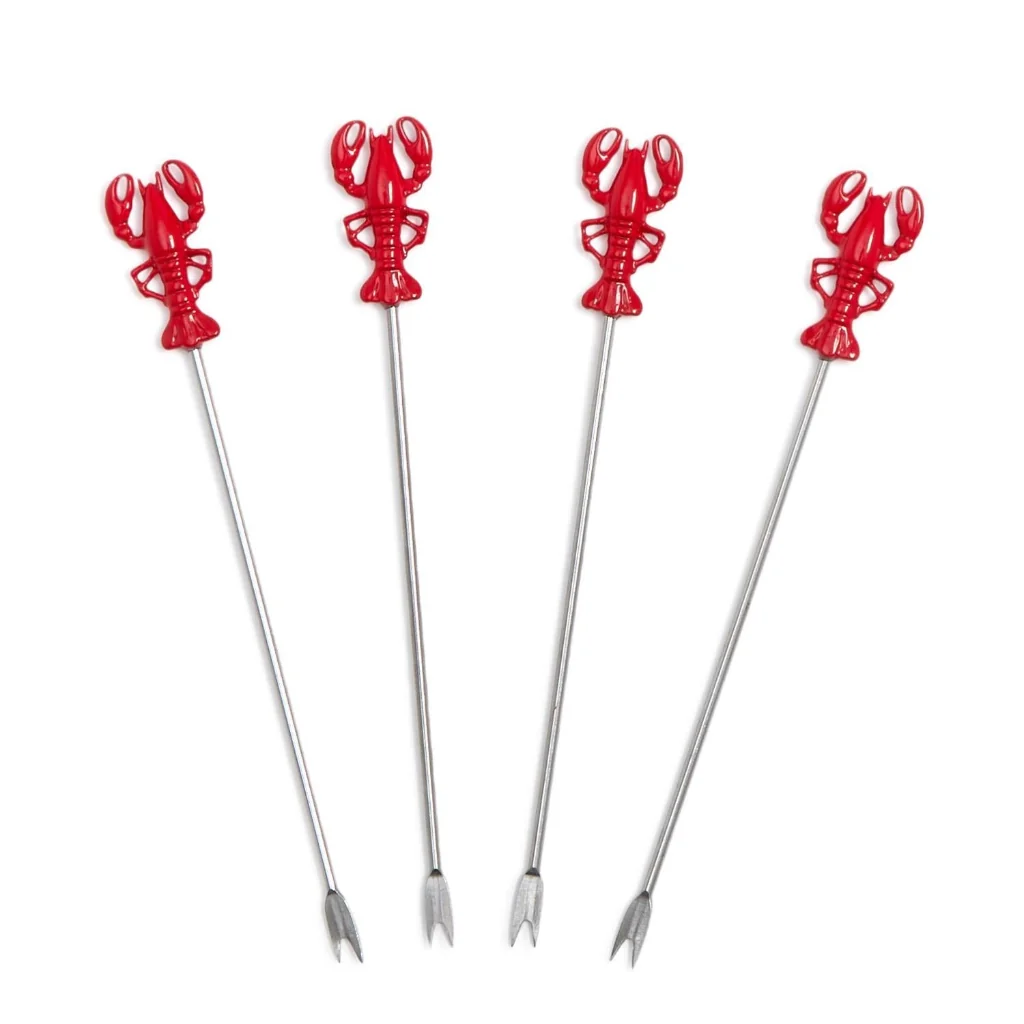 Twos Company : Set of 4 Lobster Skewers in Gift Box - Image 2