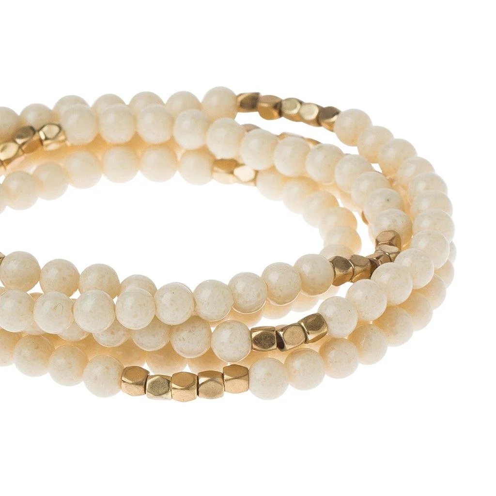 White Fossil Jasper Wrap - The Supreme Nurturer - Image 3