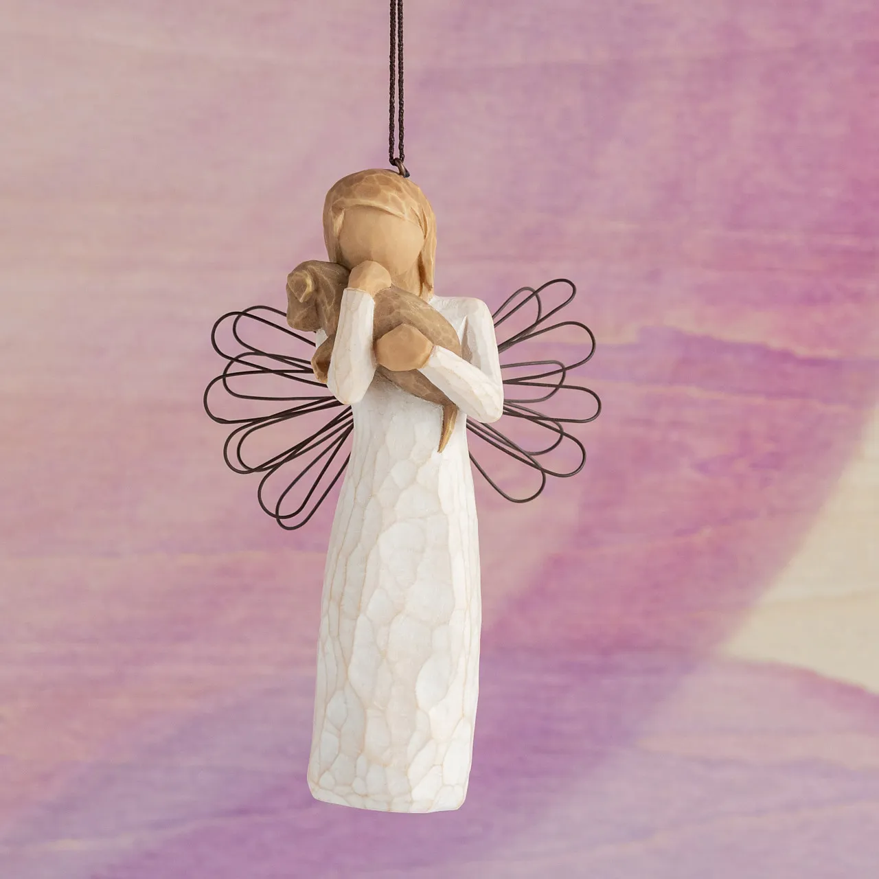 Willow Tree : Angel of Friendship Ornament - For those who share the spirit of friendship - Image 3