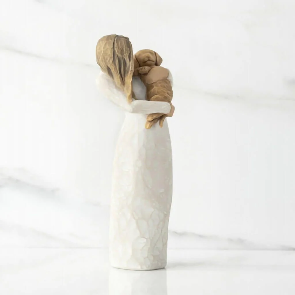 Willow Tree : "Adorable You" Golden Dog -A joyful friendship - Image 4