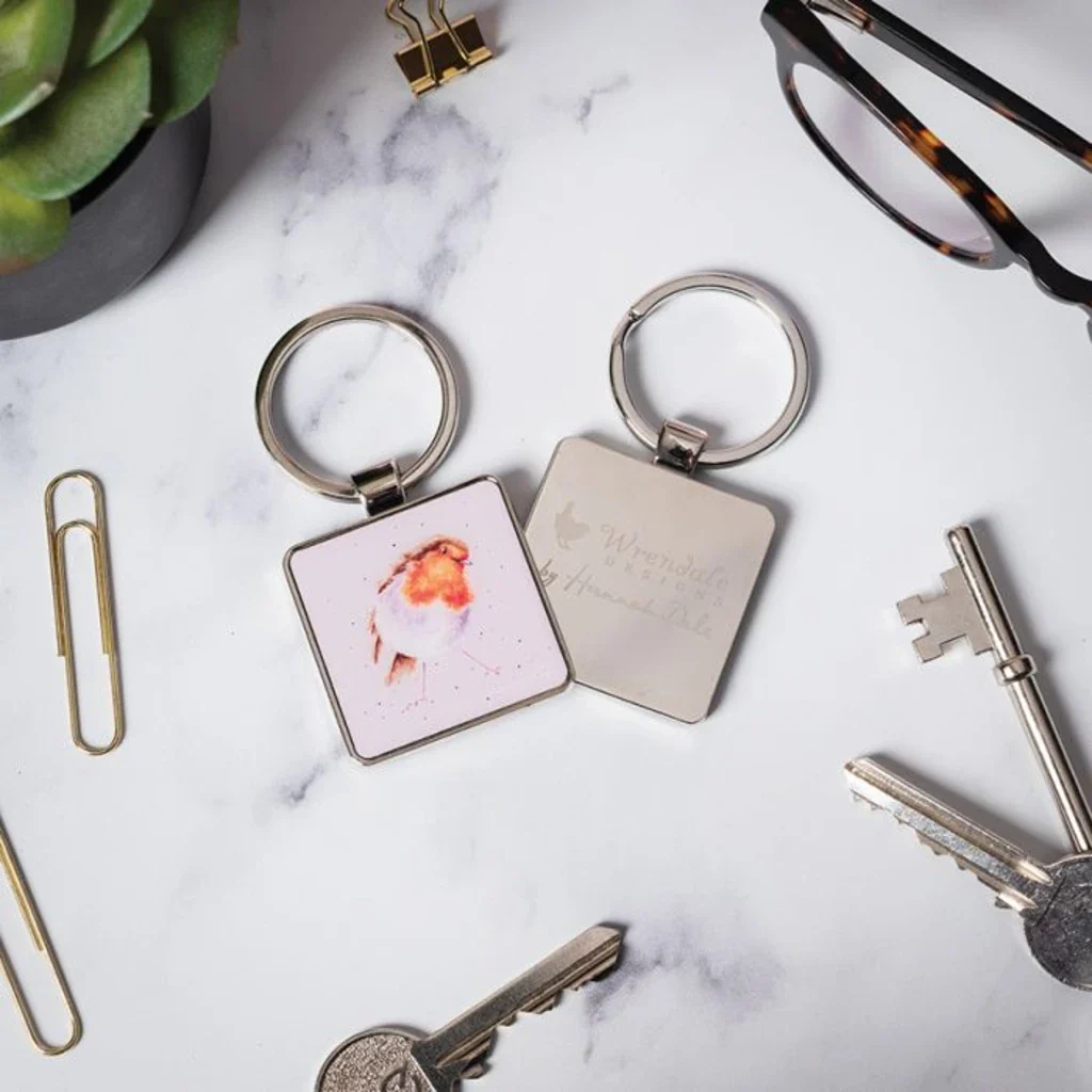 Wrendale : Curious Robin' Robin Keychain - Image 2