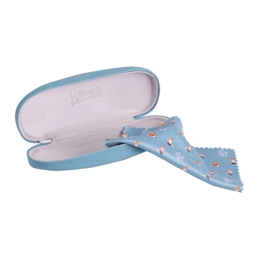 Wrendale Designs : Fox Eye Glass Case - Snug as a Cub - Image 3