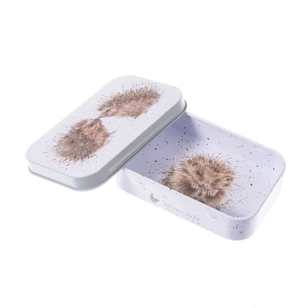 Wrendale : Hogs and Kisses' Hedgehog Mini Gift Tin