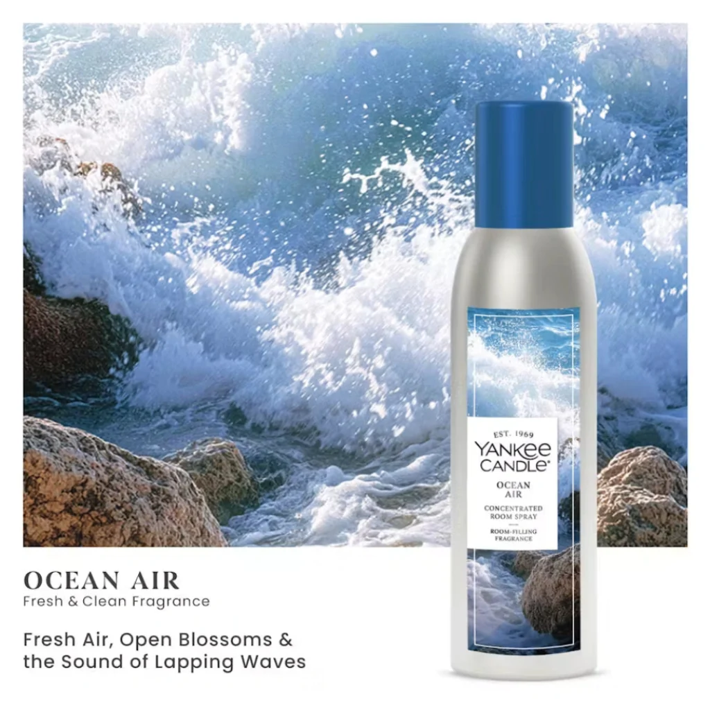 Yankee Candle : Concentrated Ocean Air Room Spray - Image 2