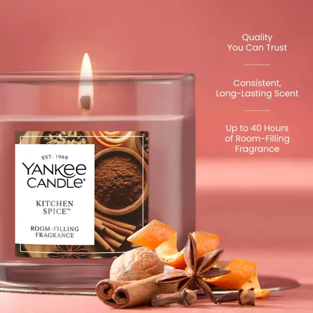 Yankee Candle : Kitchen Spice Small Tumbler Candle - Image 3