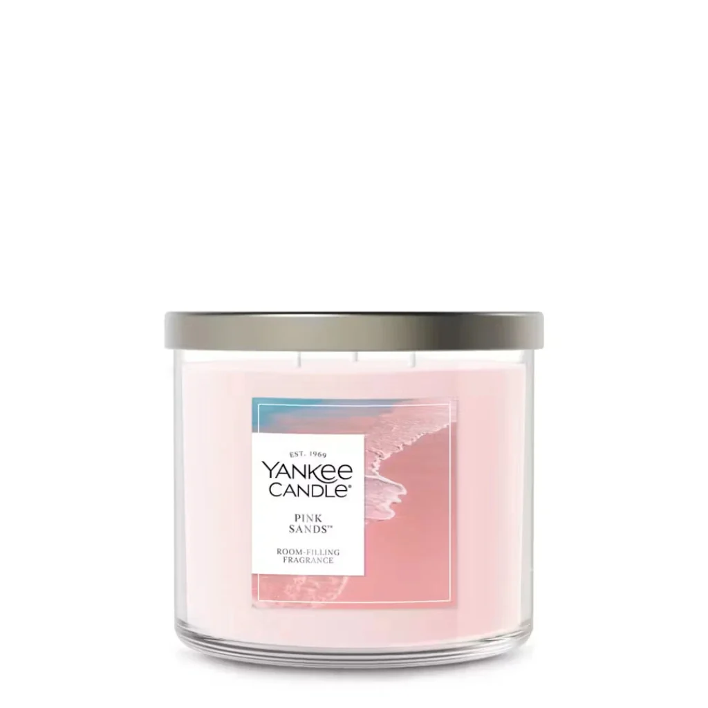 Yankee Candle : Pink Sands 3-Wick Candles