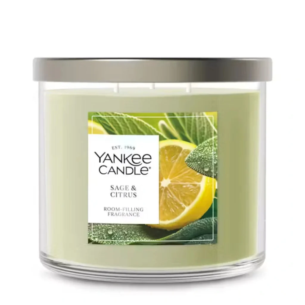 Yankee Candle : Sage & Citrus Medium Jar Candles