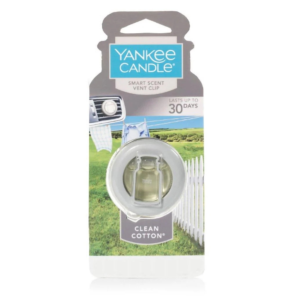 Yankee Candle : Smart Scent™ Vent Clip in Clean Cotton